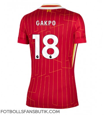 Liverpool Cody Gakpo #18 Replika Hemmatröja Damer 2024-25 Kortärmad